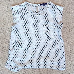 Alice Blue Sleeveless Shirt